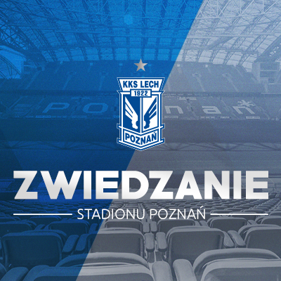 Zwiedzanie Stadionu Lecha Poznań